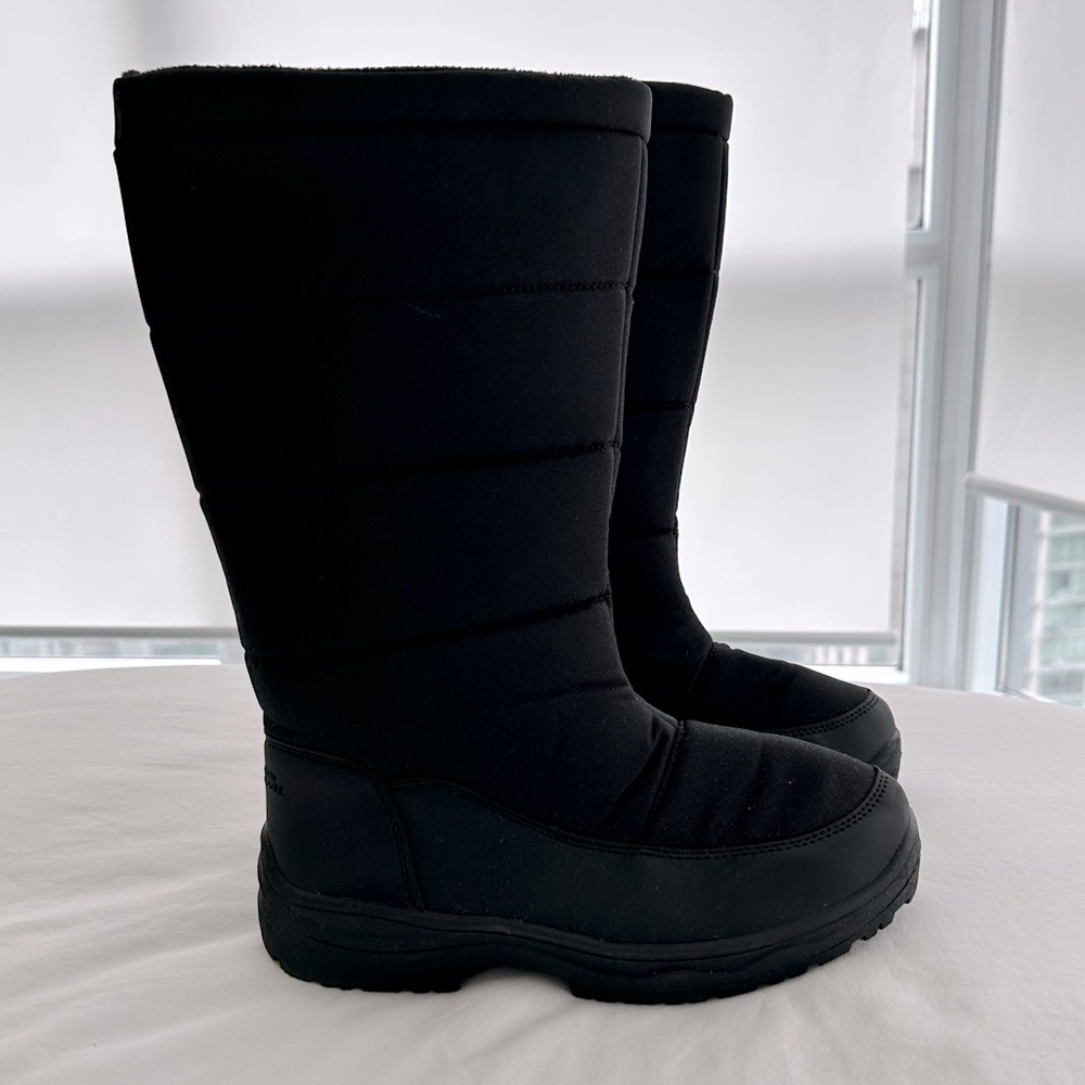 Black Winter Boots